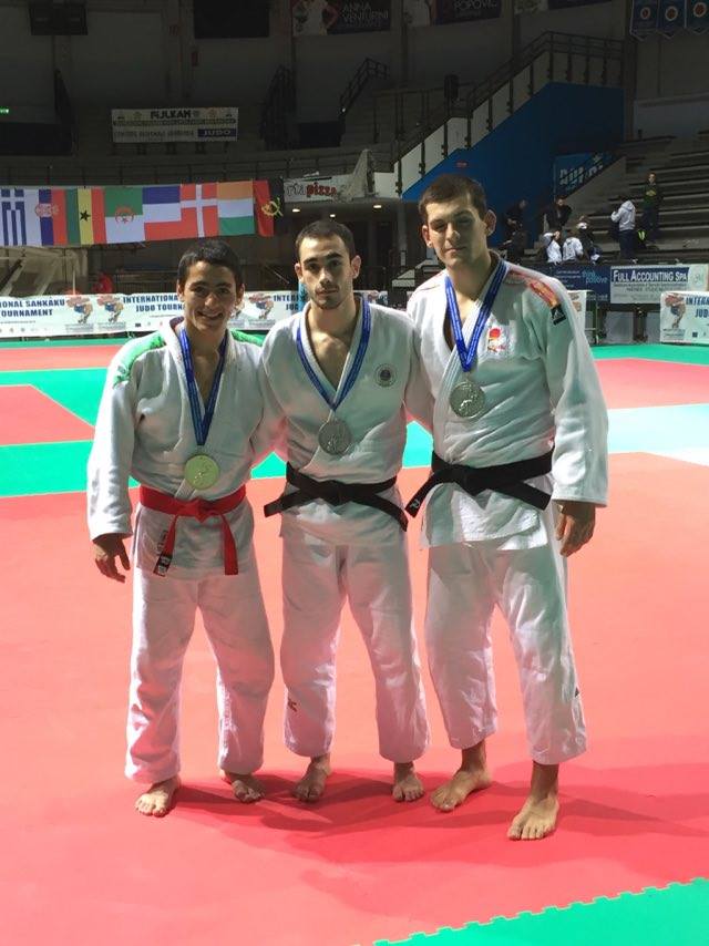 5 medallas para los Navarros en el Torneo Internacional de Judo Sankaku (Italia). 05-11-16